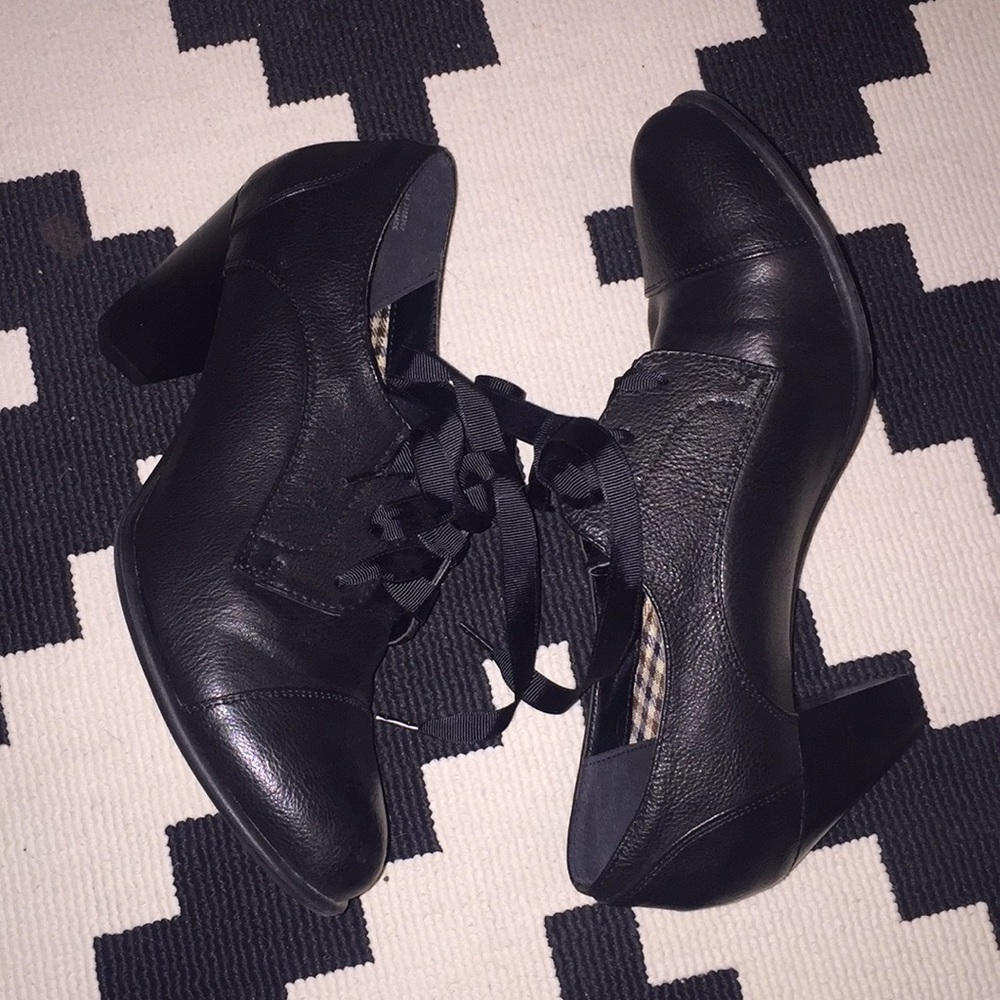 Black high heels